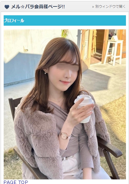 メルパラプロフィール画像